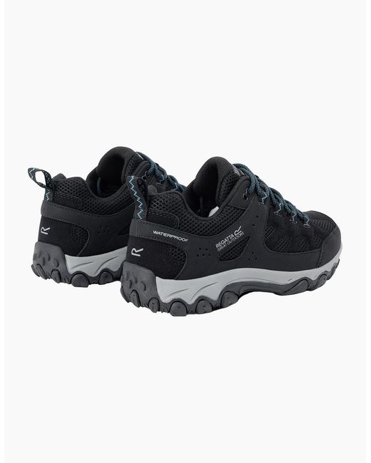 Regatta Black Ladies Edgepoint Iv Low Walking Shoes