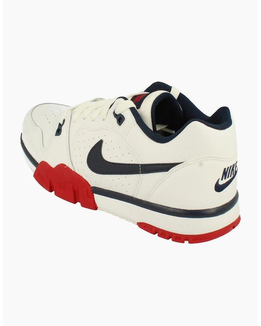 Nike White Cross Trainer Low Trainers Cq9182 101 for men