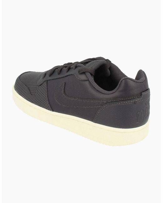 Nike Black Ebernon Low Prem Trainers Aq2232 002