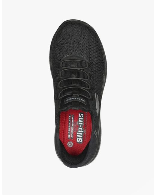 Skechers Black 108144Ec Summits Low Top Safety Trainers