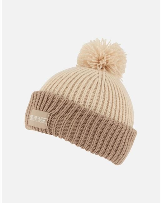 Regatta Natural Adult Connora Pom Pom Beanie