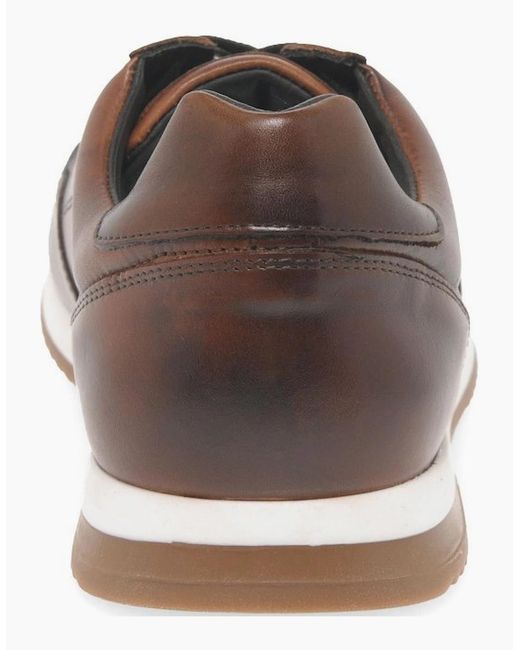 Loake Brown Bannister Trainers for men