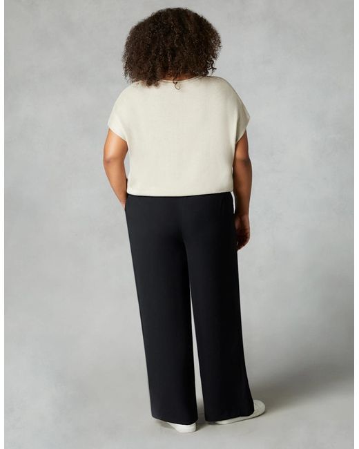 Live Unlimited London Gray Wide Leg Trousers