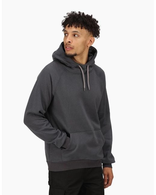 Regatta Gray Professional Overhead Hoodie for men
