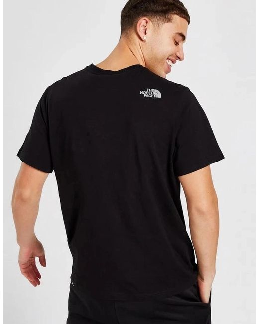 The North Face Black Reflective Short & Simple Dome T-Shirt Set for men