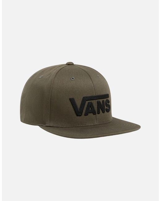 Vans Green Drop V Snapback Baseball Cap for men