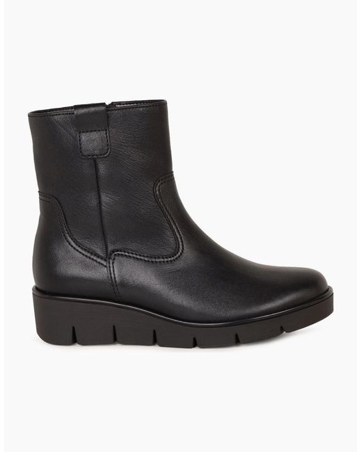 Gabor Black Enhance Ankle Boots