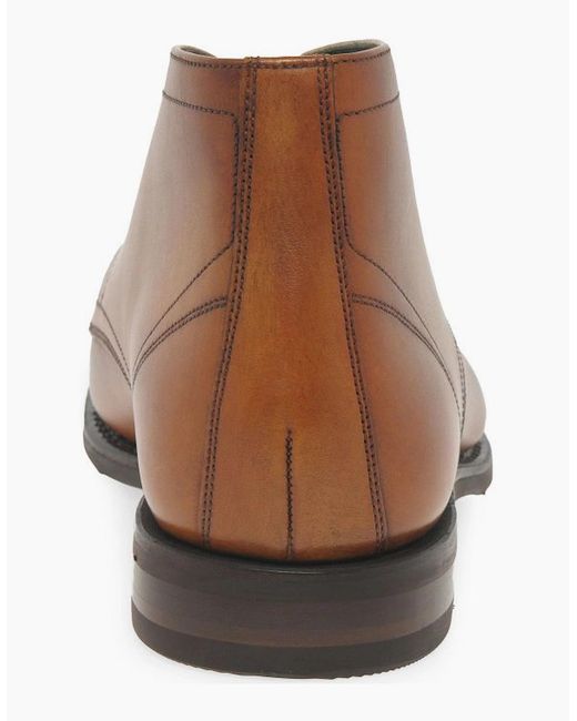 Loake Brown Myers Boots for men