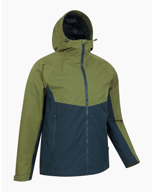Mountain Warehouse Green Verge Extreme Waterproof Jacket for men