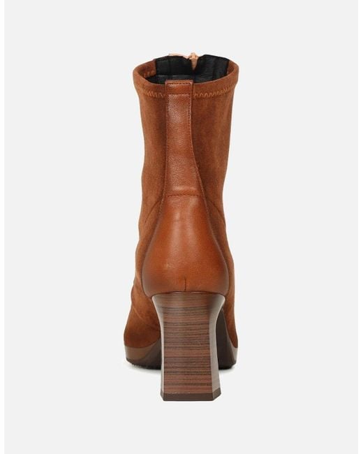 Hispanitas Brown Ankara Ankle Boots