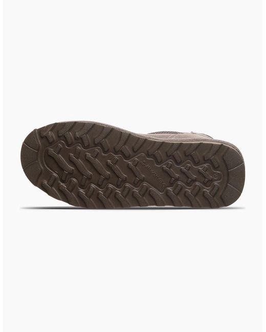 BEARPAW Brown Shorty Suede Morel Winter Ankle Boots