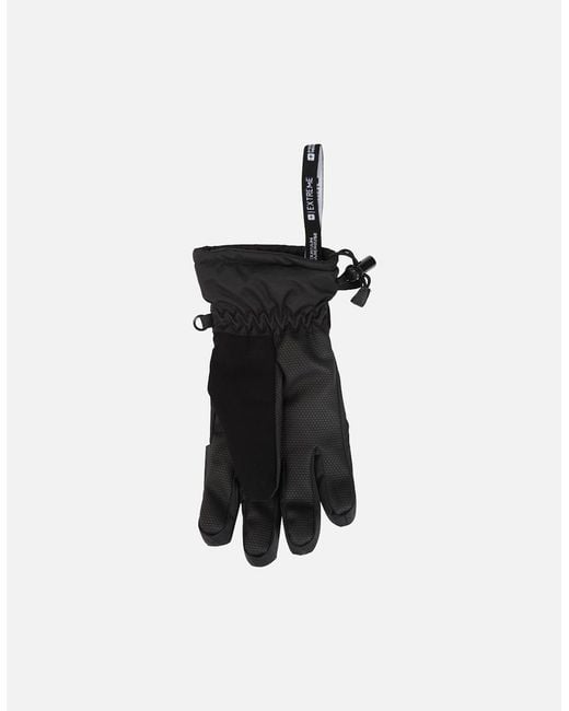 Mountain Warehouse Black Ladies Extreme Waterproof Ski Gloves