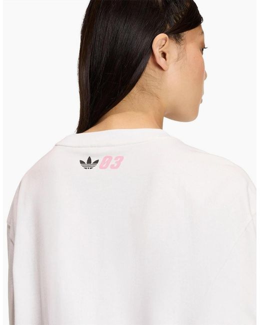 Adidas Originals White Ls T-Shirt