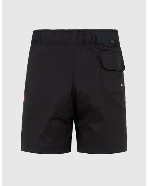 Amiri Black Fortune Swimshorts