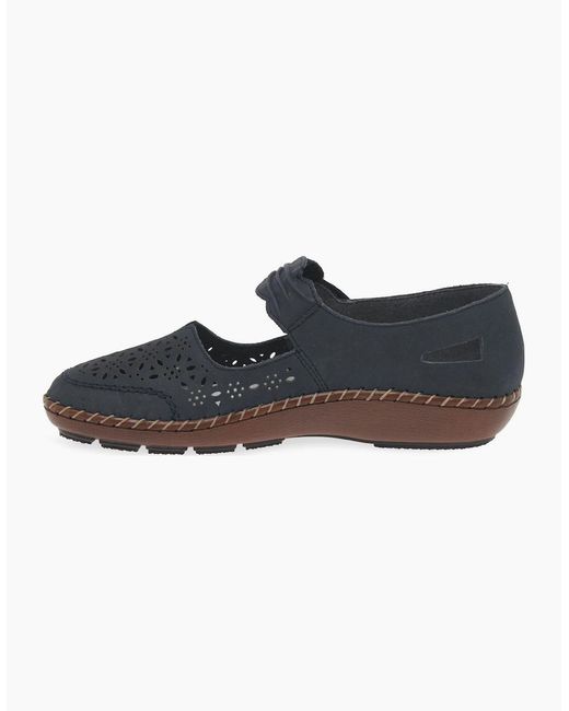 Rieker Blue Deloris Shoes
