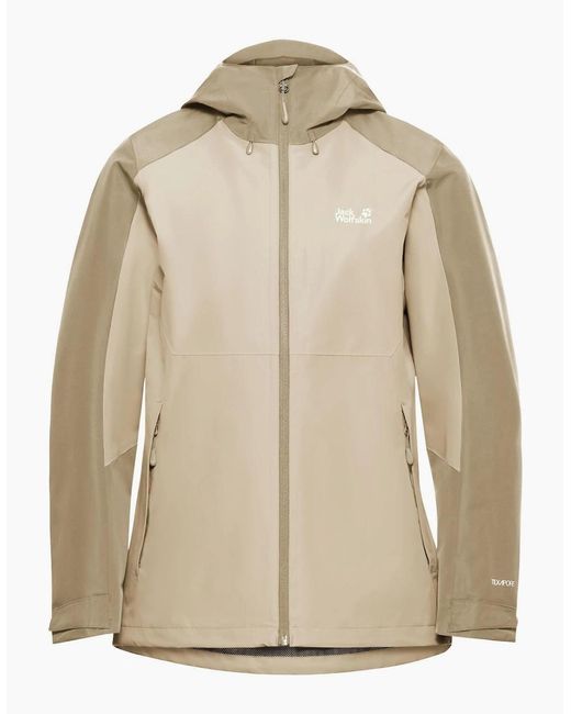 Jack Wolfskin Natural Wildbound 2L Waterproof Jacket