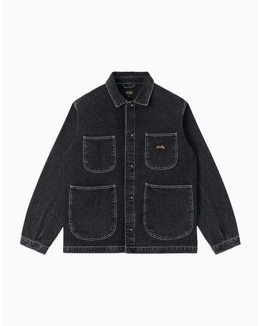 Stan Ray Black Coverall Jacket for men