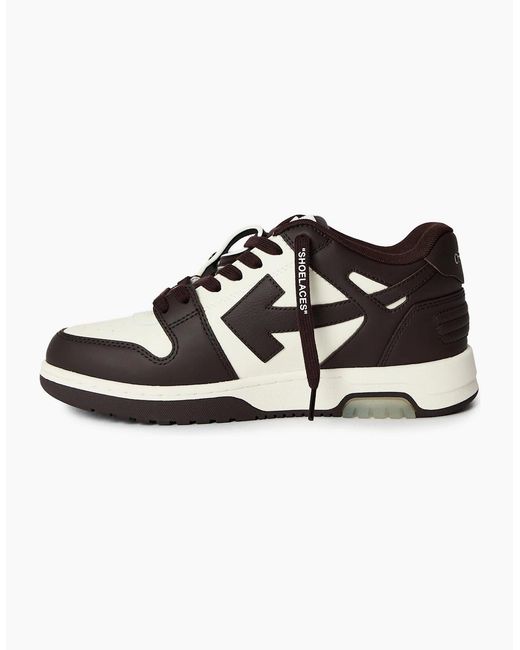 Off-White c/o Virgil Abloh Black Out Of Office Trainers, Signature Arrows Sneakers
