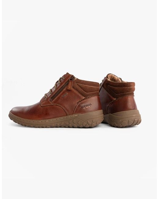 Josef Seibel Brown Ruby 54 Ladies Boots Castagne