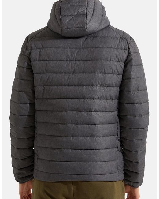 Ellesse Gray Lombardy Padded Jacket for men