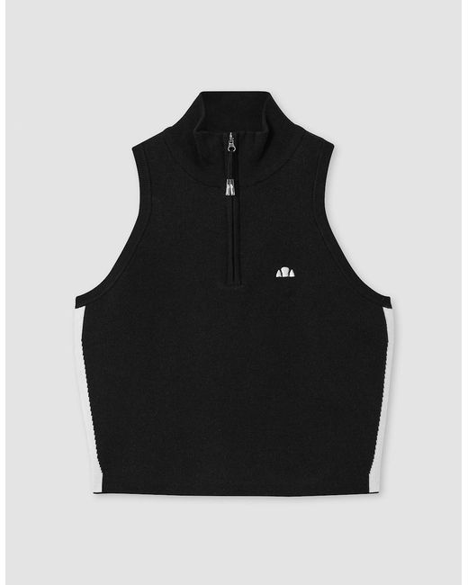 Ellesse Black Surista 1/4 Zip Top