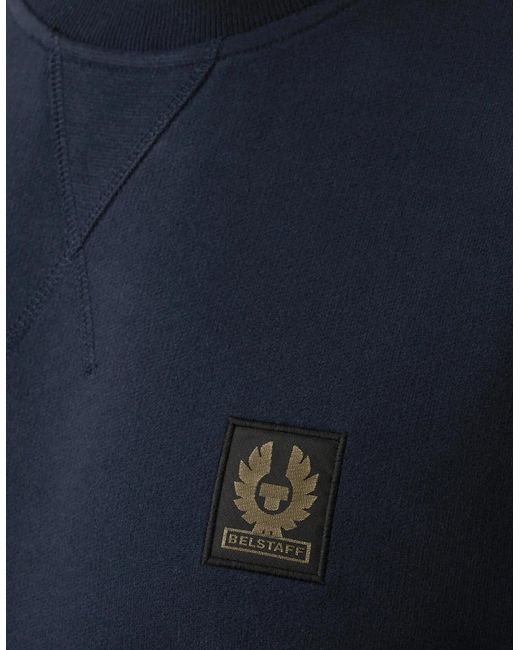 Belstaff Blue Sweatshirt Dark Ink for men