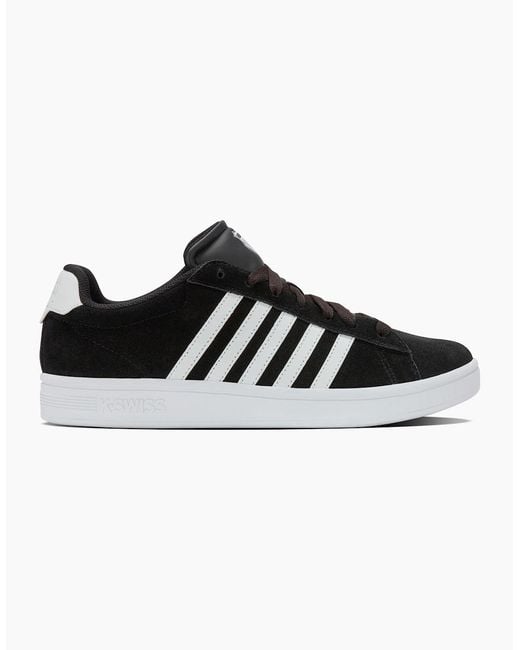 K-swiss Black K-Swiss Court Tiebreak Ii Sde Trainers for men