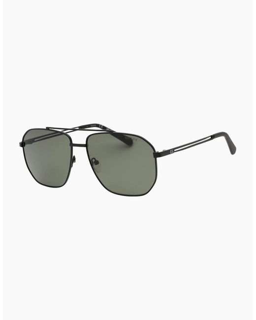 Guess Gray Lens Matte Sunglasses for men
