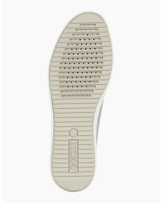 Geox White D Blomiee A Trainers