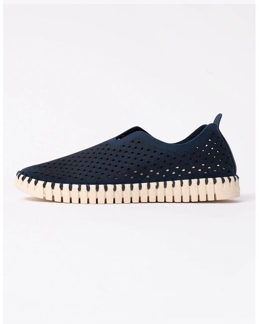 Ilse Jacobsen Blue Tulip Slip-In Shoes