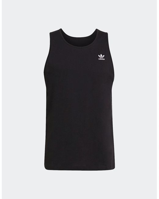 Adidas White Originals Tank Top Trefoil for men
