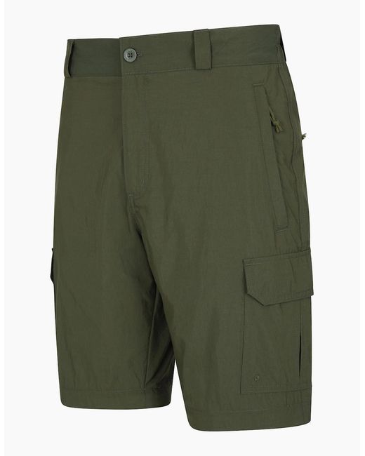 Mountain Warehouse Green Explore Cargo Shorts for men