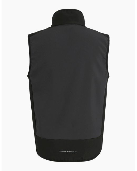 Regatta Black Professional Colour Block Softshell Body Warmer for men