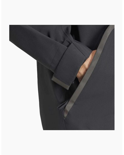 Adidas Black Myshelter Rain Anorak for men