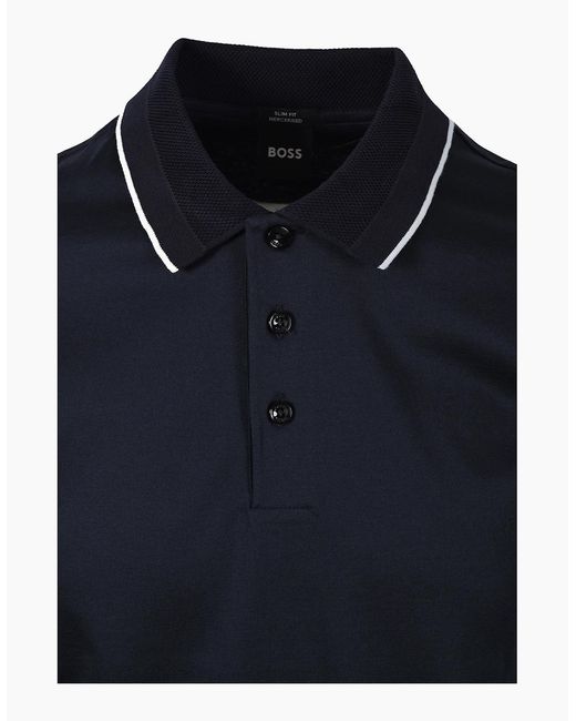 Boss Blue Boss H-Phillipson 195 Polo Dark for men