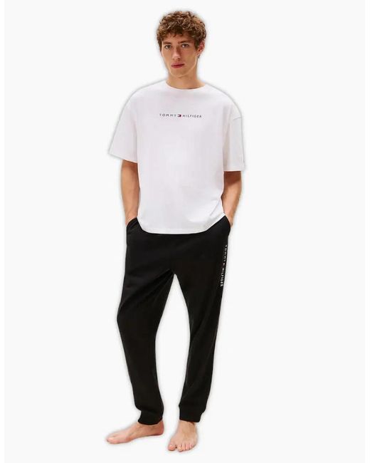 Tommy Hilfiger White Th Original T-Shirt, Optic for men