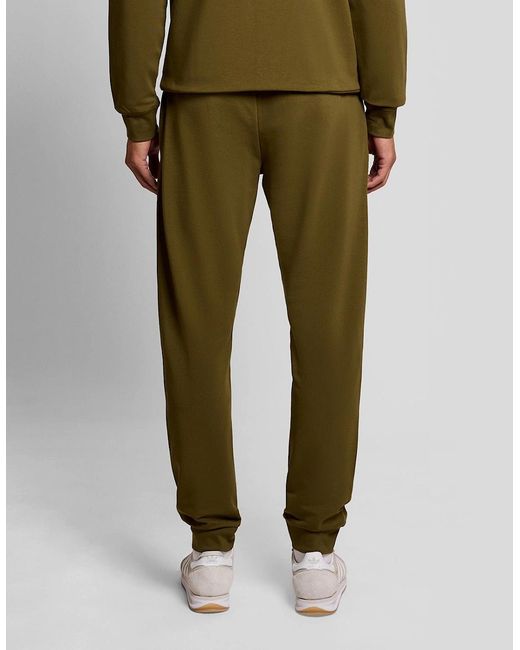 Lyle & Scott Green Lightweight Lounge Joggers for men