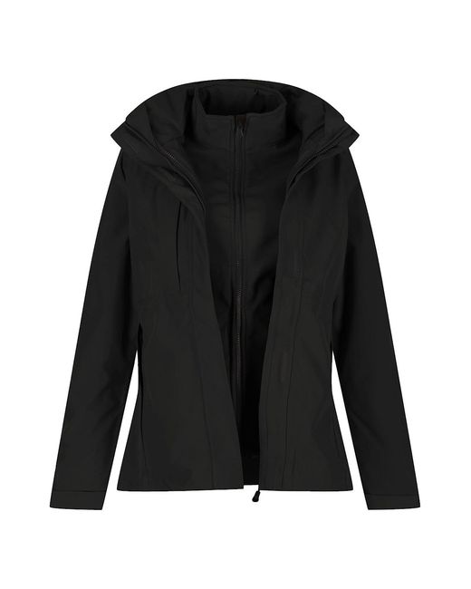 Regatta Black Professional /Ladies Kingsley 3-In-1 Waterproof Jacket