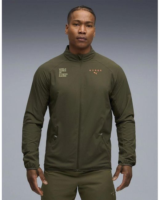 PUMA Green X Hyrox Ultraweave Performance Training Jacket for men