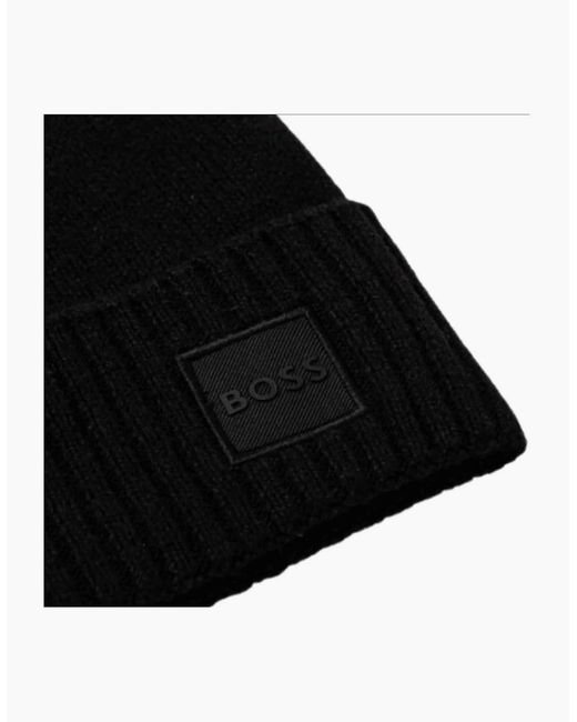 Boss Black Akaio_R Beanie Hat for men