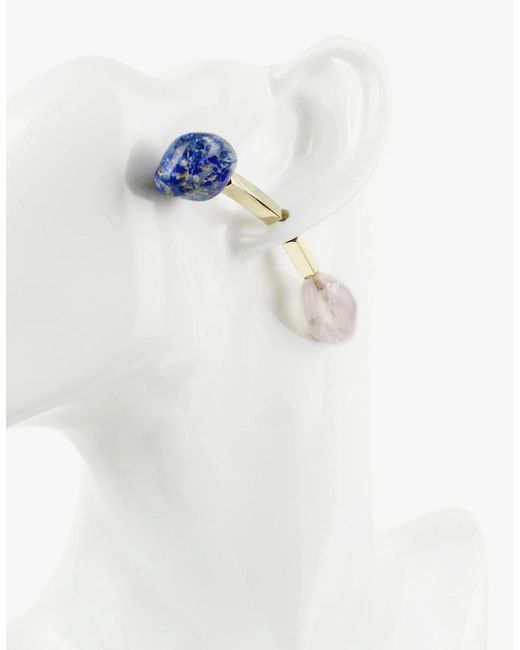 Elie Saab Blue Earring