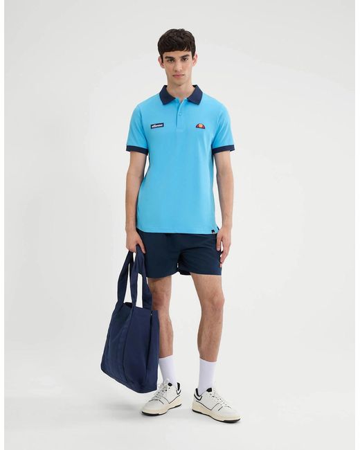 Ellesse Blue Lessepsia Polo for men