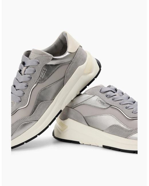 Boss White Runn Ltsdmt1 10260535 0 Low Top Trainers