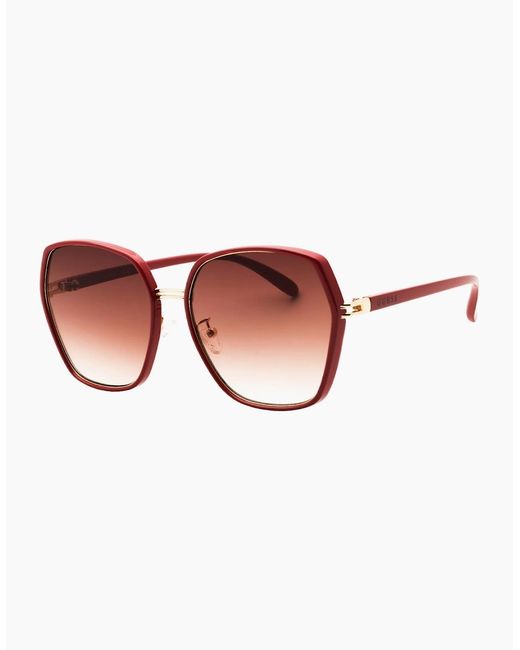 Guess Brown Gradient Lens Shiny Sunglasses