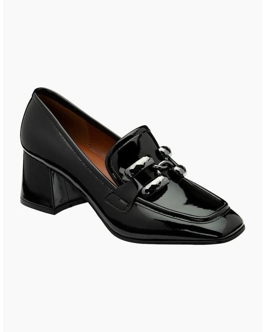 Ravel Black Tweed Loafers