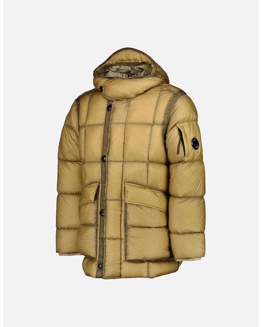C P Company Metallic D.D. Shell Down Lens Parka for men