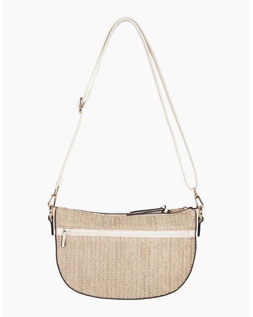 David Jones White Watermelon Shoulder Bag