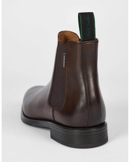 Paul Smith Brown Augustus Boots 68 for men