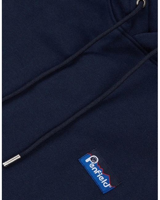 Penfield Blue Original Logo Blazer Hoodie for men