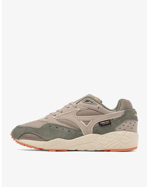 Mizuno Gray Contender Cordura Trainers for men